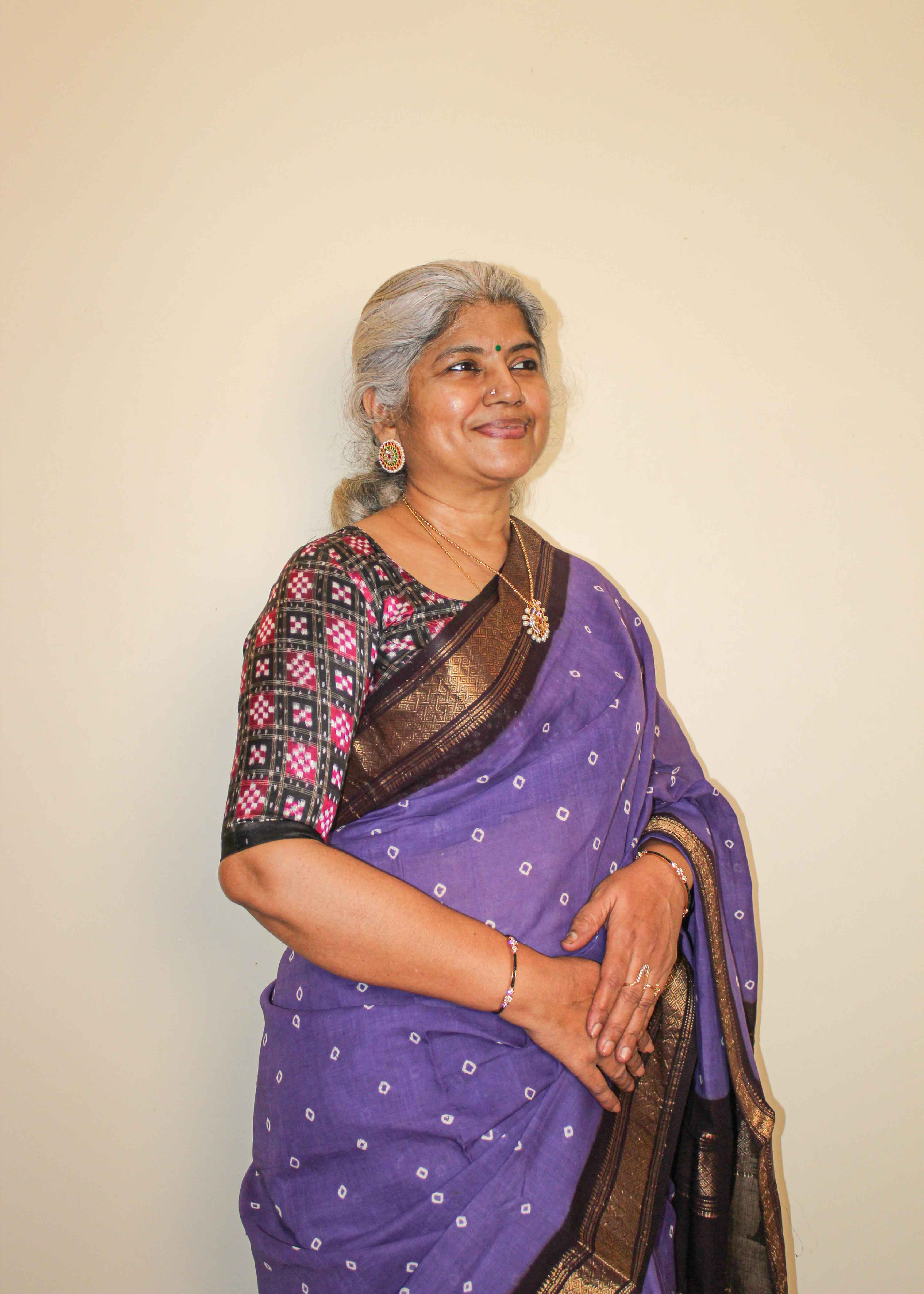 Kathiri Poo Brown Sungudi Saree with (Kili) Parrot Pallu - 2